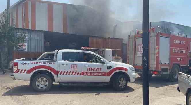 Osmaniye’de temizleme tesisinde tanker patladı, yangın çıktı: 2 yaralı
