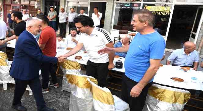 Başkan Başdeğirmen, Yayla Mahallesi esnafıyla bir araya geldi