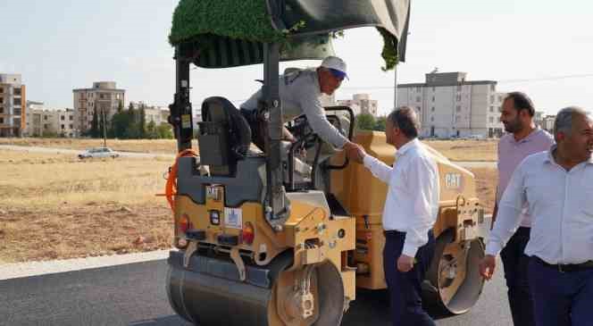 Asfaltlama &ccedil;alışmaları aralıksız s&uuml;r&uuml;yor
