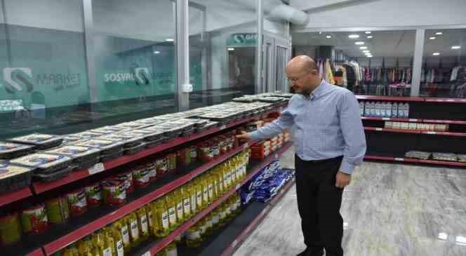 Niksar Belediyesi Sosyal Market açtı