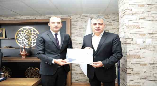 Ağrı Emniyet Müdürü Aydın’dan Vali Vekili Şimşek’e veda ziyareti