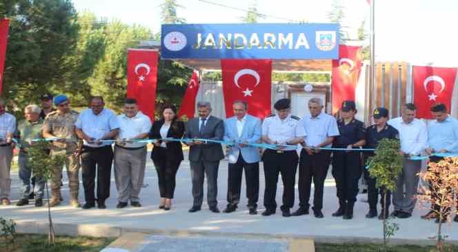 Eşme&rsquo;de jandarma asayiş noktası hizmete a&ccedil;ıldı
