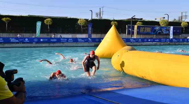 Balıkesir Triatlonu’na 32 ülkeden 700 sporcu katıldı