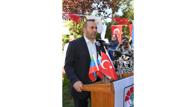 Kardeş Şehir Hasavyurt Parkı t&ouml;renle a&ccedil;ıldı
