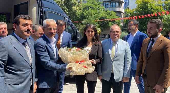 Ulaştırma ve Altyapı Bakanı Abdulkadir Uraloğlu Zonguldak&rsquo;ta
