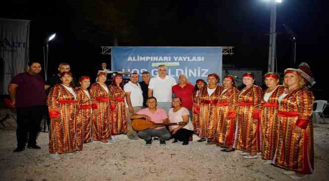18. Alim Pınarı Yayla Şenlikleri&rsquo;ne katılan ilk başkan Semih Esen oldu

