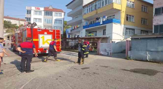 Kdz. Ereğli&rsquo;de evde &ccedil;ıkan yangın korkuttu
