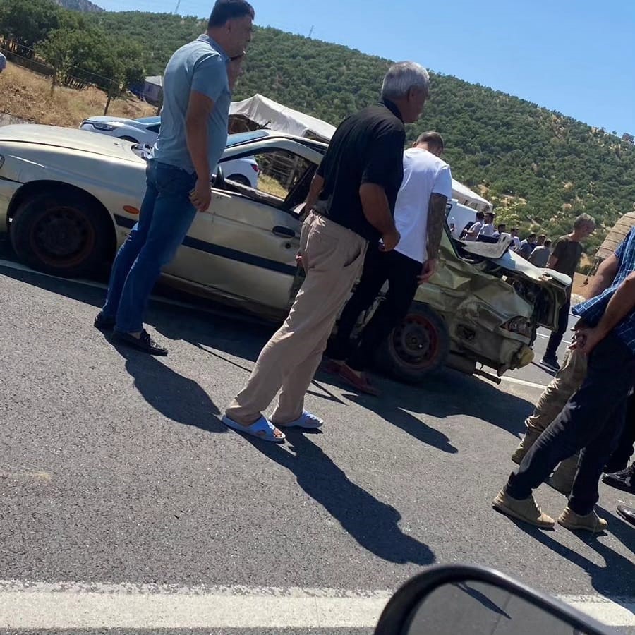 Bing&ouml;l&rsquo;de trafik kazası: 8 yaralı
