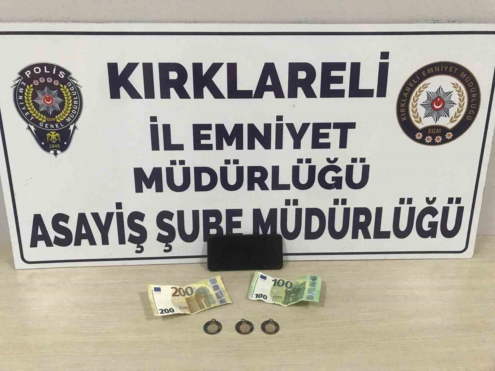 Kırklareli’nde ikametten hırsızlık yapan şüpheli yakalandı