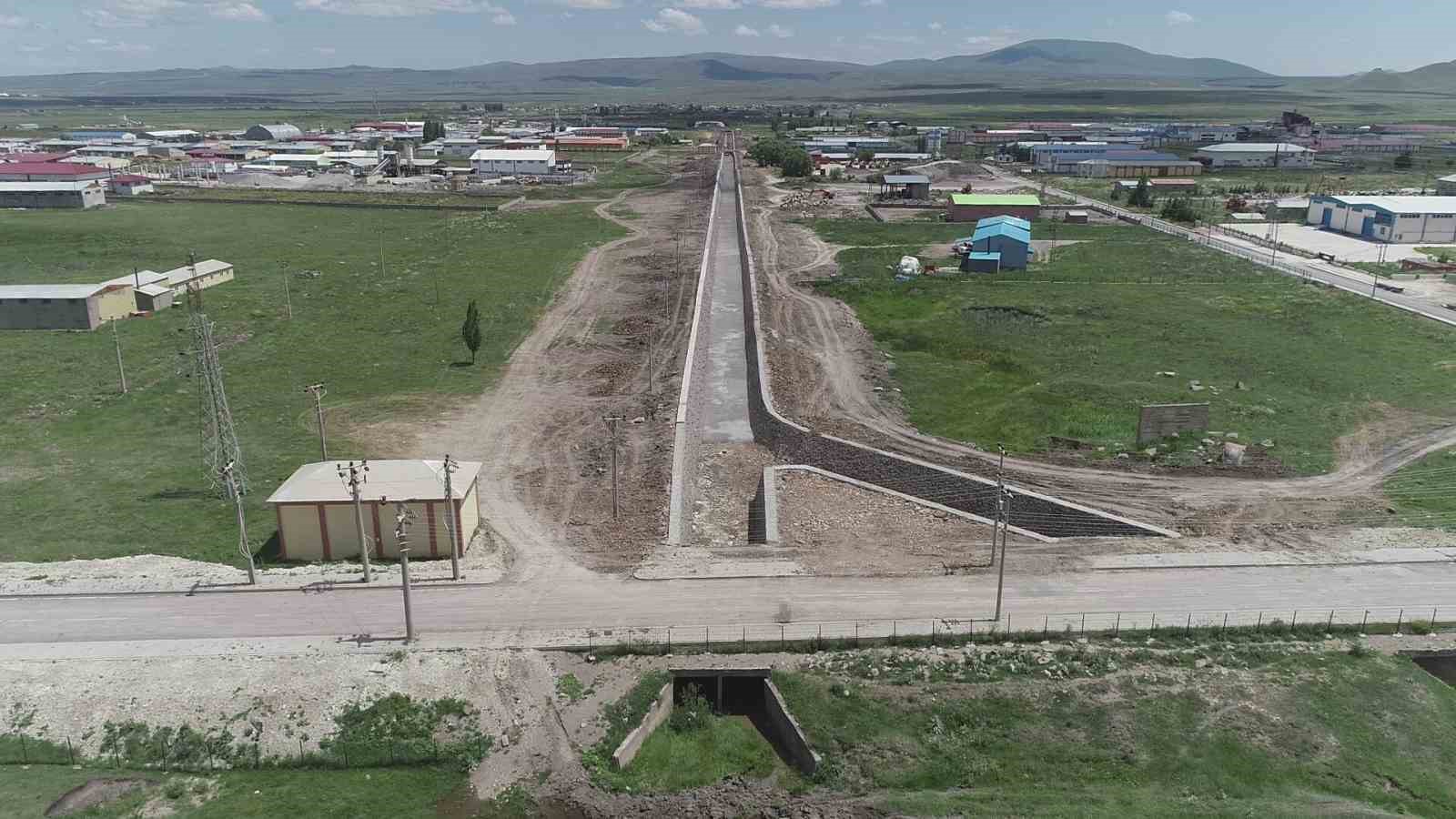 Kars OSB dere ıslahı tamamlanıyor

