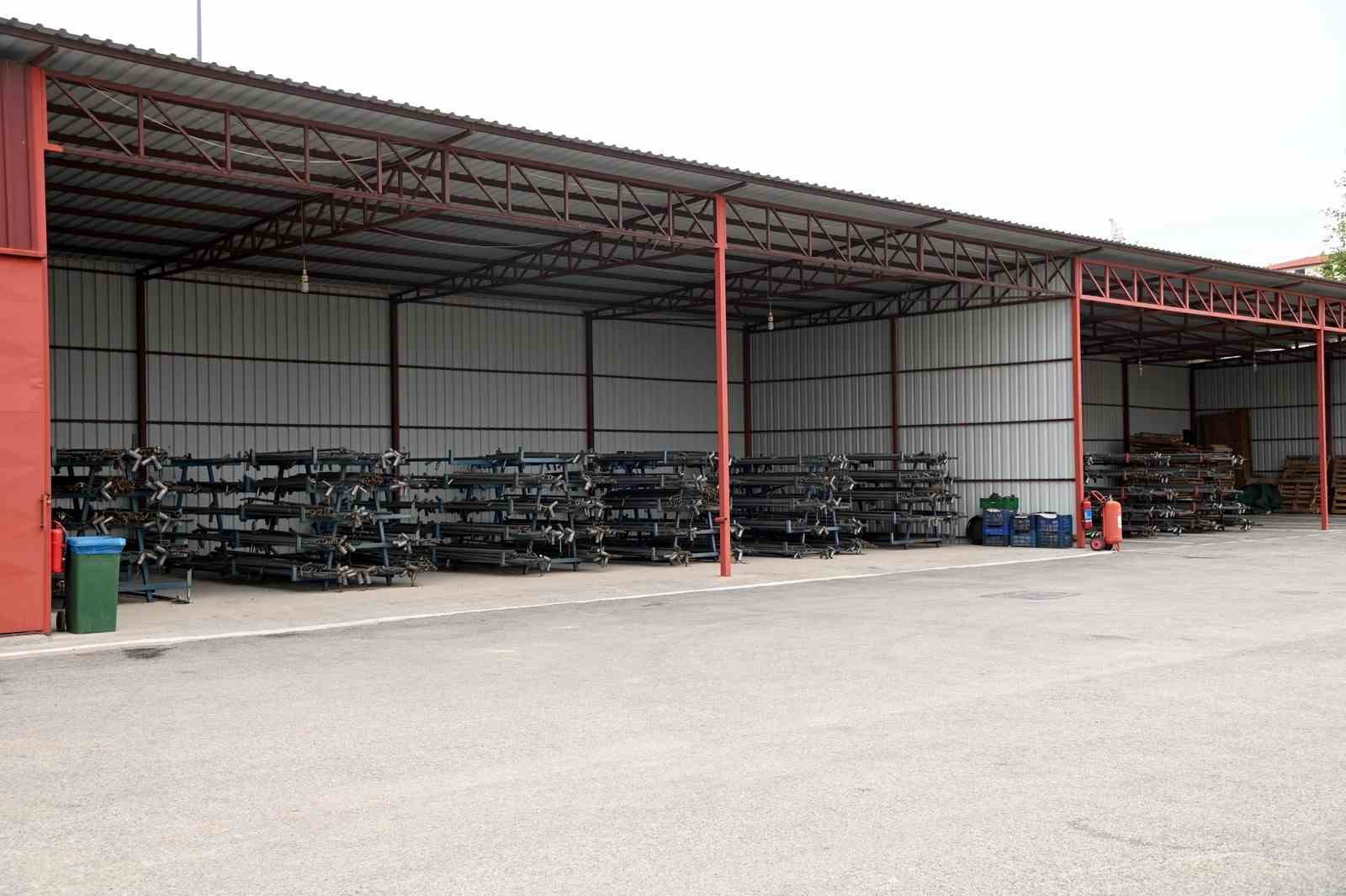 Manavgat Belediyesi cenaze işleri şantiyesi yenilendi
