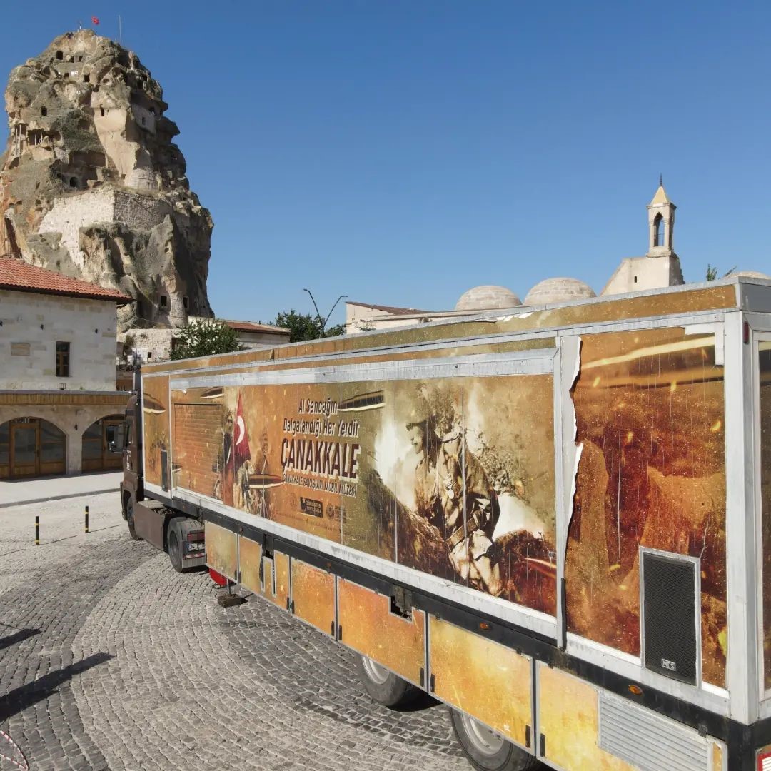 1915 &Ccedil;anakkale Savaşları Mobil M&uuml;zesi Ortahisar&rsquo;da
