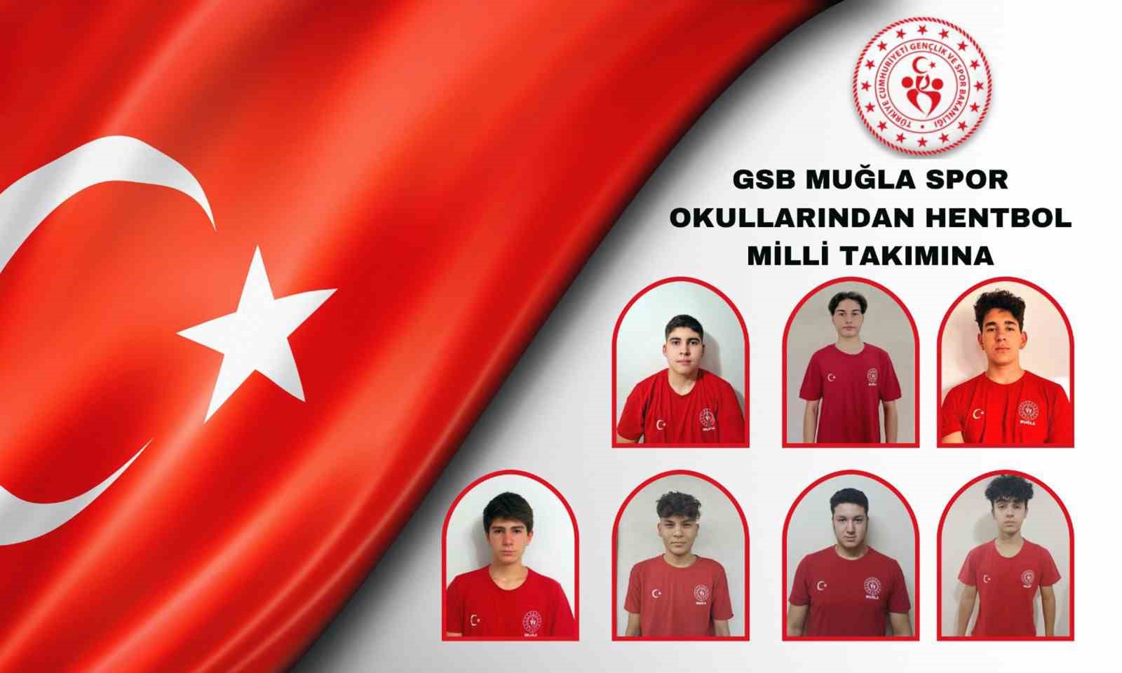Muğla’dan U15 Hentbol Milli takım kampına 7 sporcu çağrıldı
