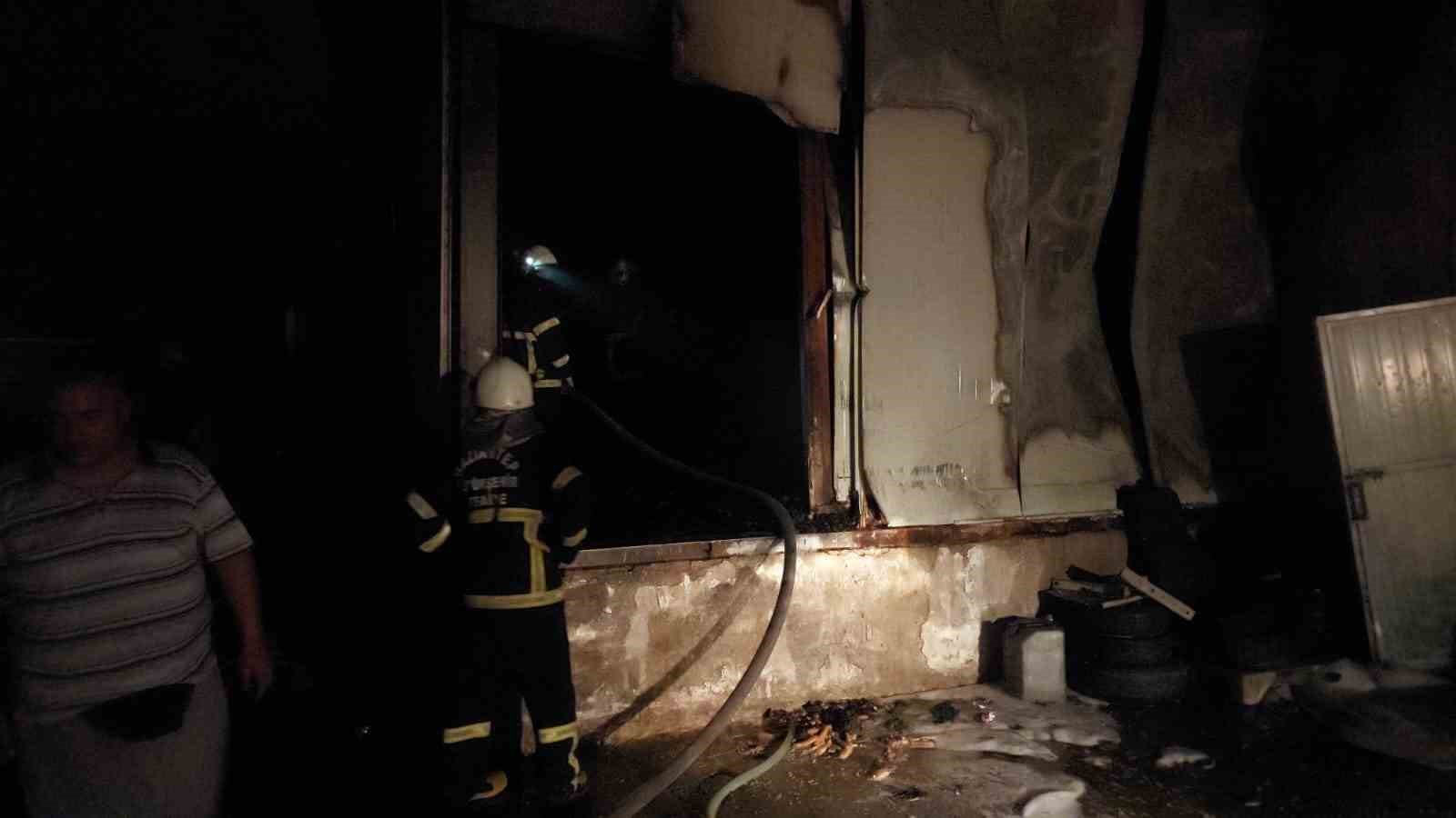 Gaziantep’te ekmek fabrikasında yangın
