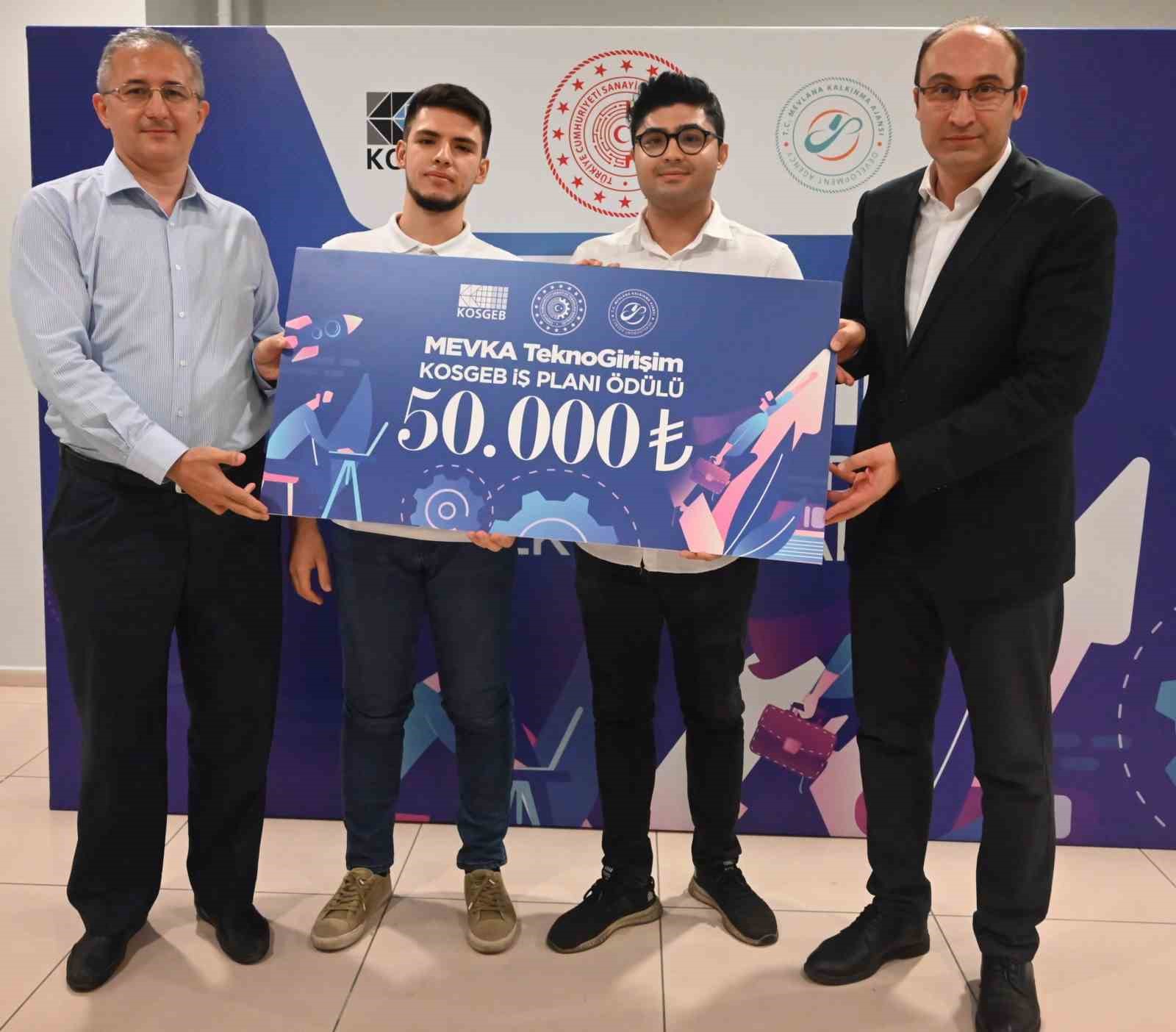 MEVKA ile projeler yarıştı, kazanan gen&ccedil; girişimciler oldu
