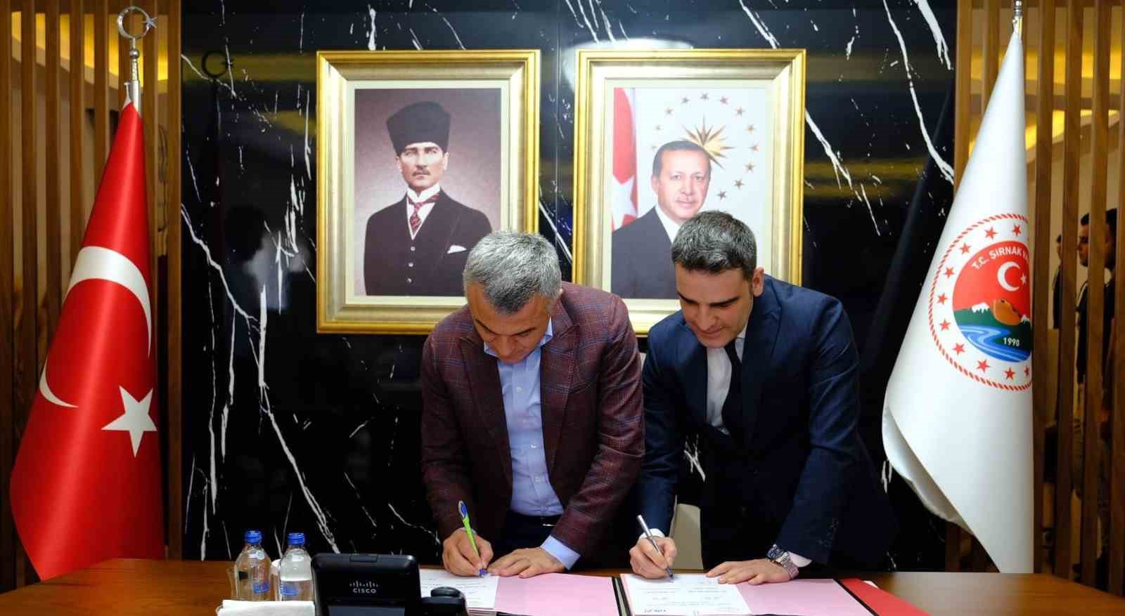 "Silopi Yer Fıstığı ile Gençlerimiz Üretiyor" projesi için protokol imzalandı