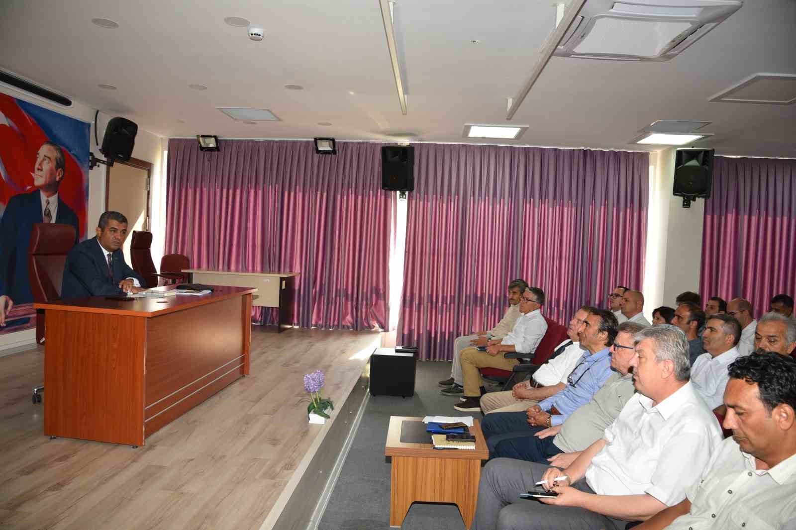 Denizli’de yeni eğitim öğretim yılının hazırlıkları gözden geçirildi