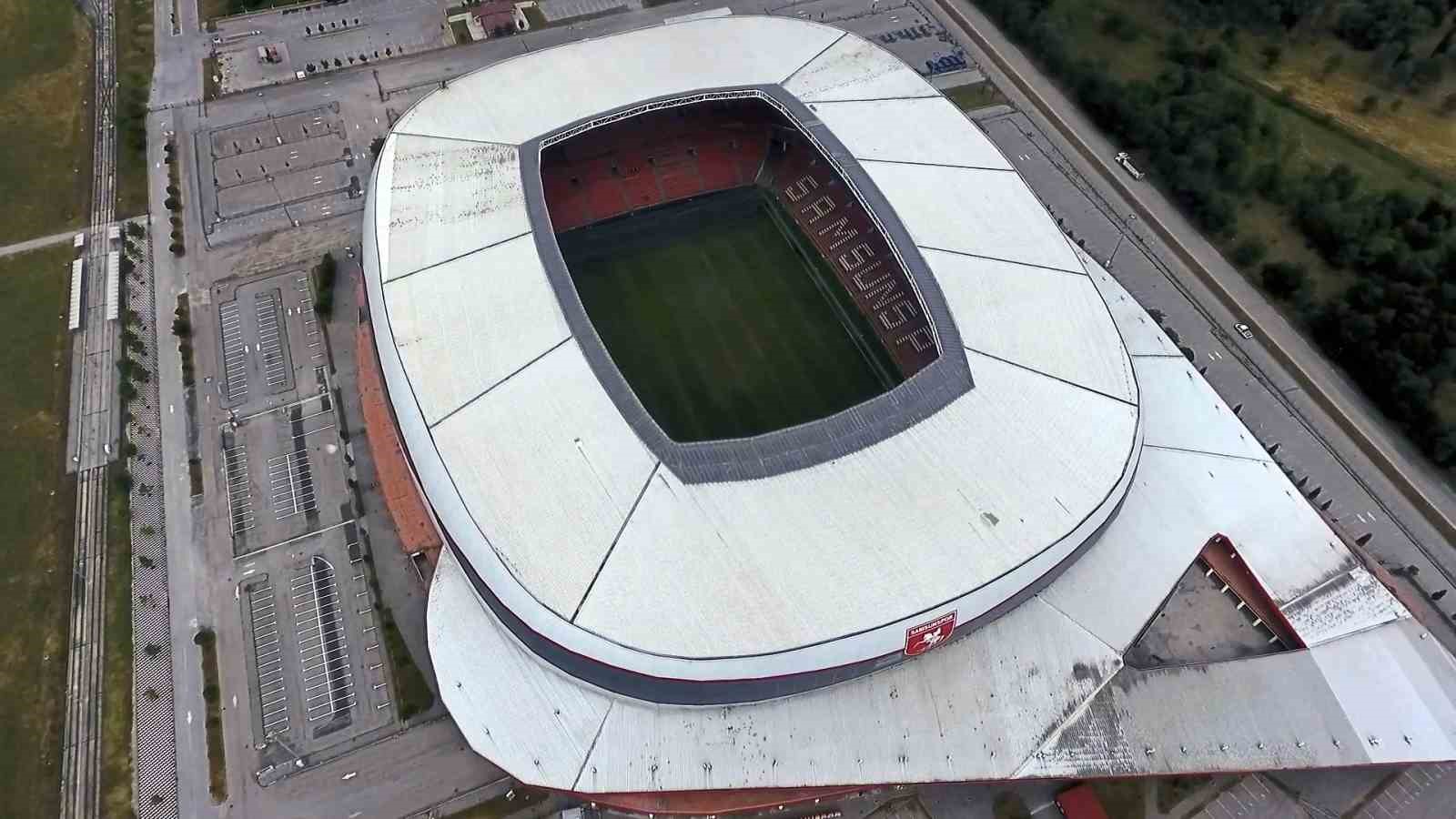 Samsun 19 Mayıs Stadyumu Fenerbahçe maçına hazırlanıyor