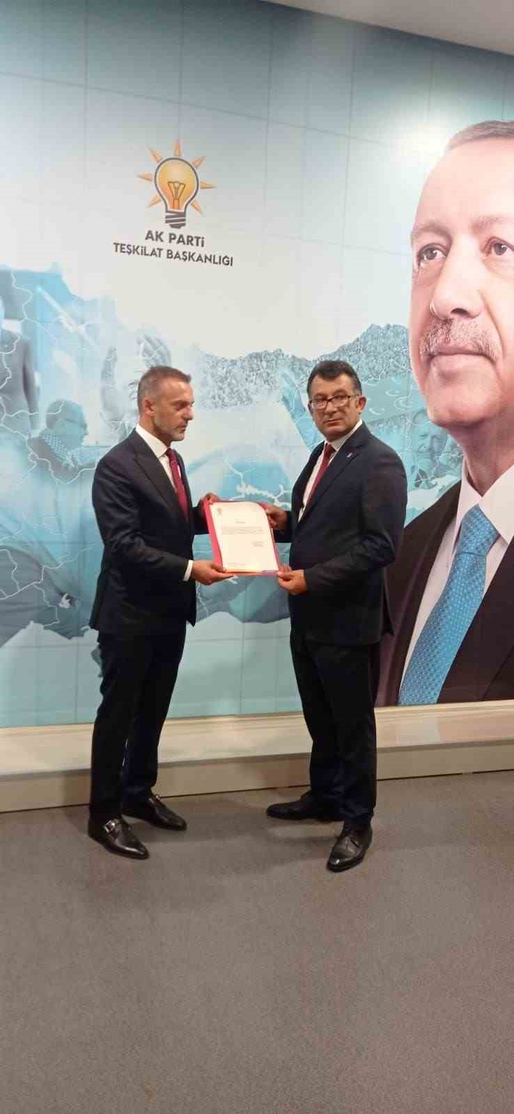 AK Parti Kars Merkez İl&ccedil;e Başkanlığına Kişli atandı
