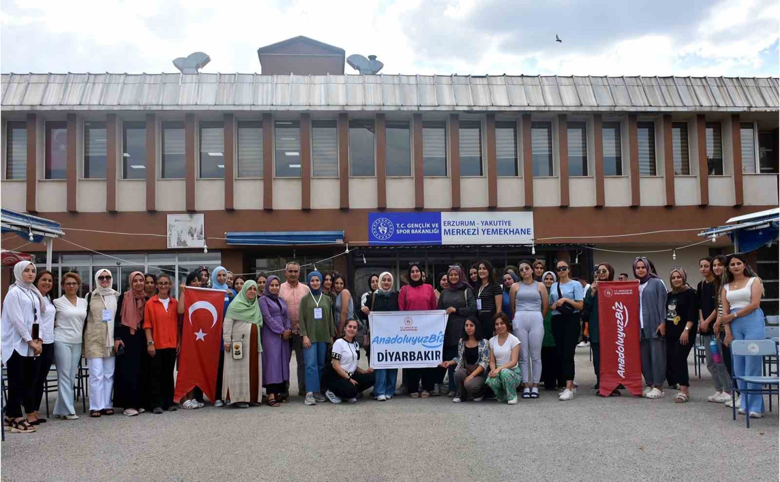 Diyarbakır’dan Erzurum’a ‘Anadoluyuz biz’ köprüsü