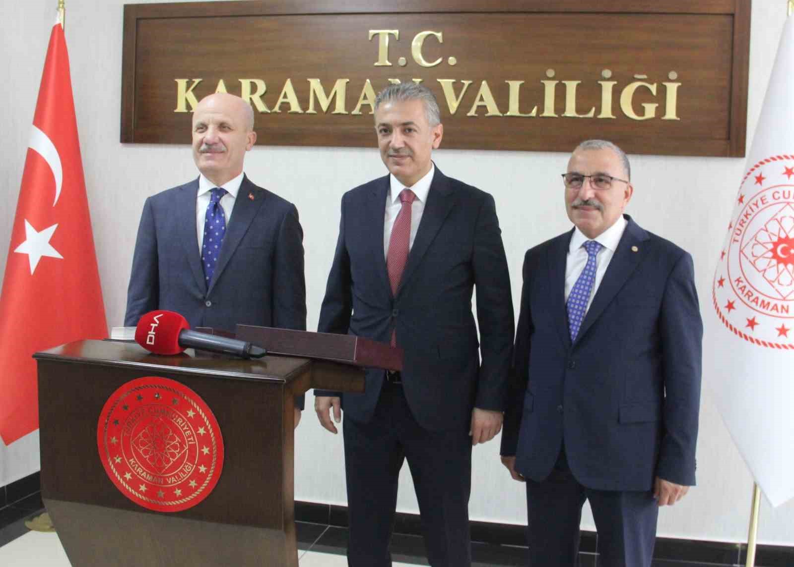 YÖK Başkanı Prof. Dr. Erol Özvar, Karaman’da