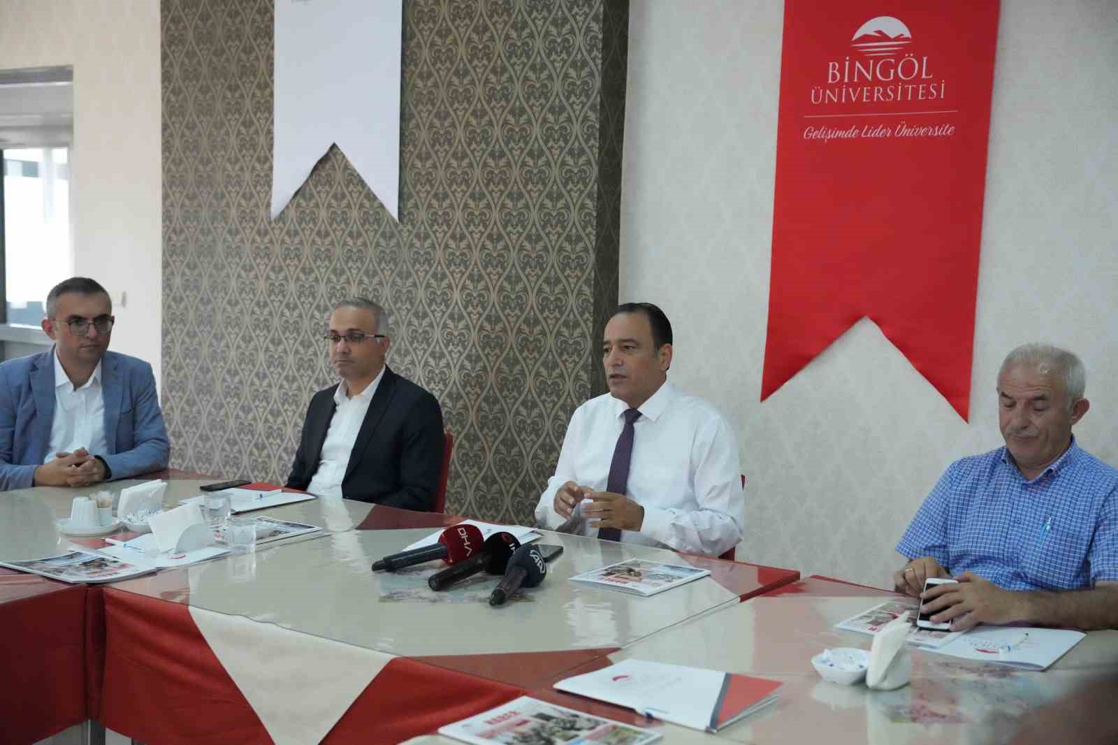 Bingöl Üniversitesi Rektörü Çapak: “5 binin üzerinde yabancı öğrencinin Bingöl Üniversitesi’ne müracaatı var”
