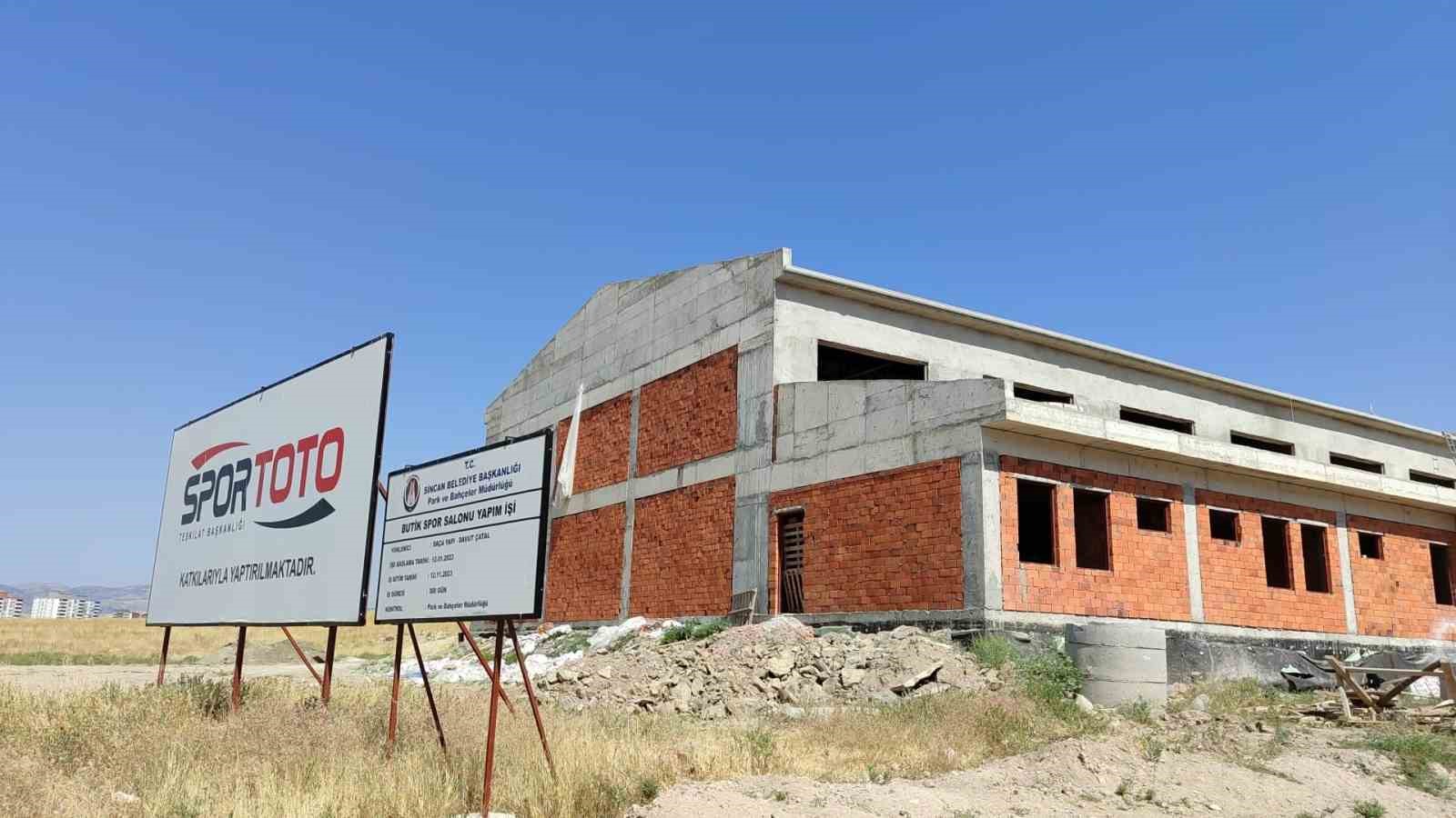 Sincan&rsquo;a bir kapalı spor salonu daha yapılıyor
