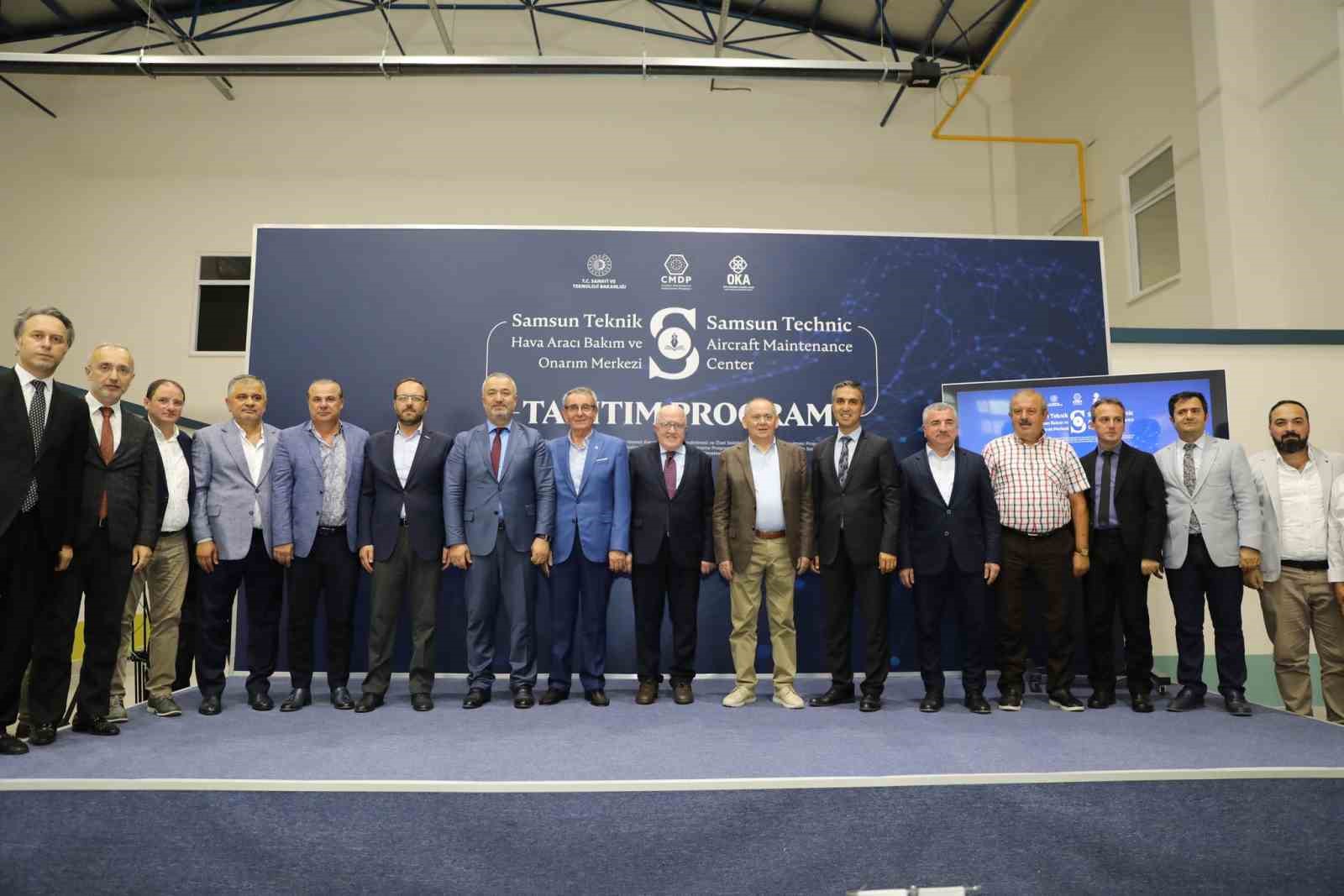 Samsun Teknik Hava Aracı Bakım ve Onarım Merkezi tanıtıldı
