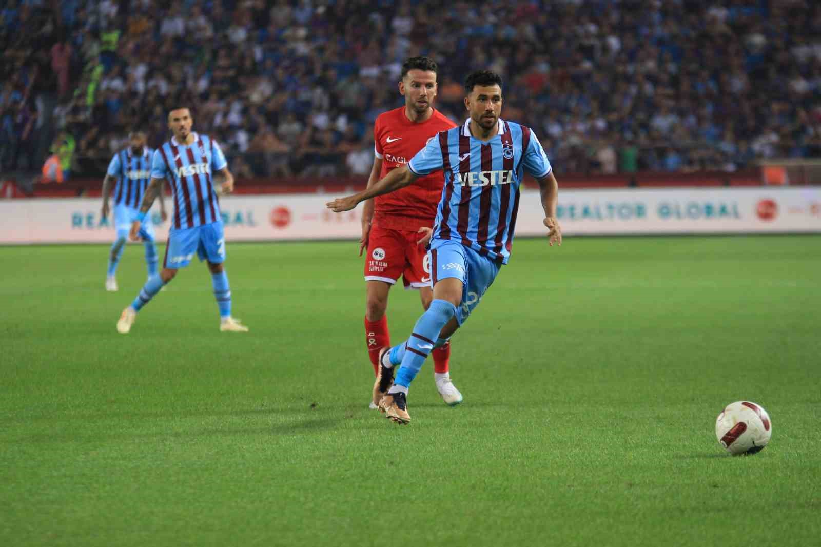 Trendyol Süper Lig: Trabzonspor: 1 -  Antalyaspor: 0 (Maç sonucu)