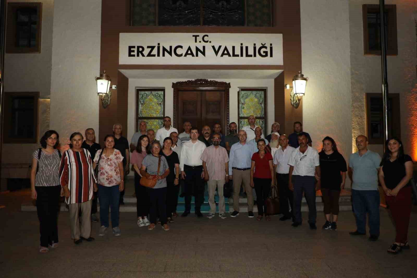 Erzincan’dan Nevşehir’e 44 kişilik kafile uğurlandı