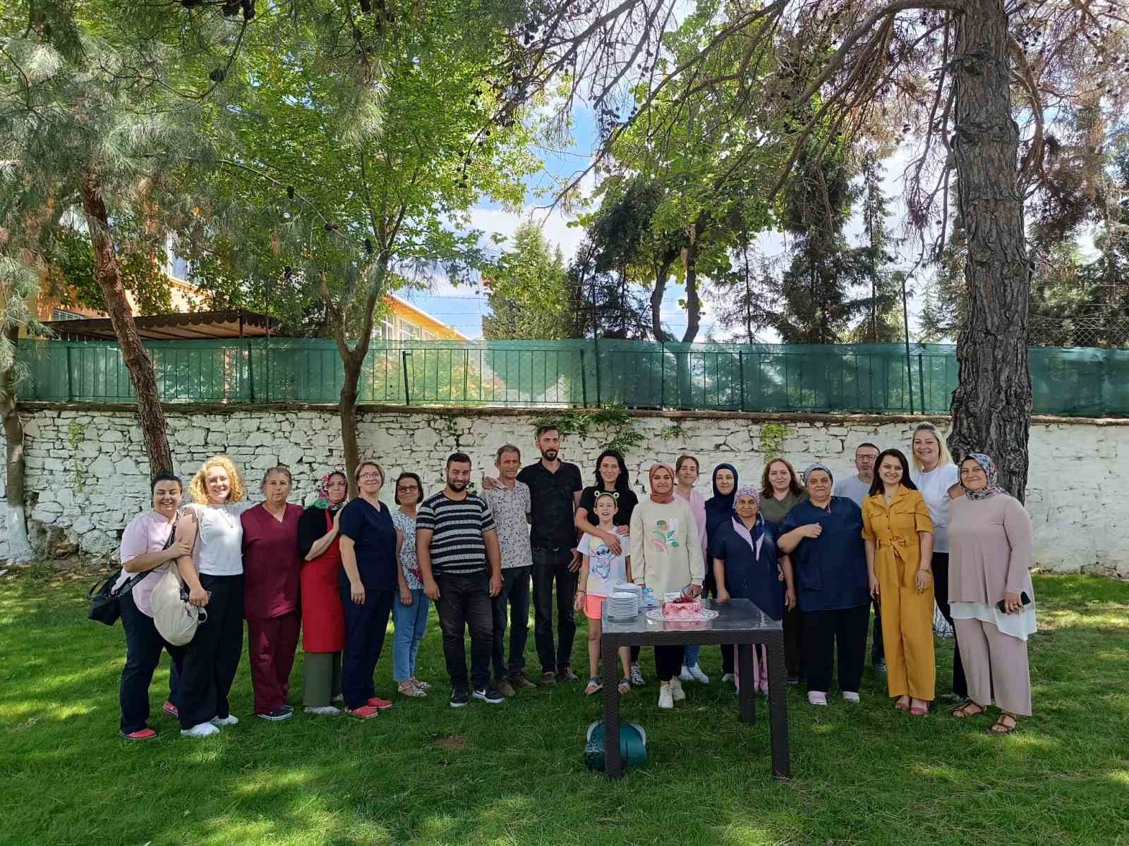 Kırklareli’nde TYP statüsünde çalışan personele veda etkinliği