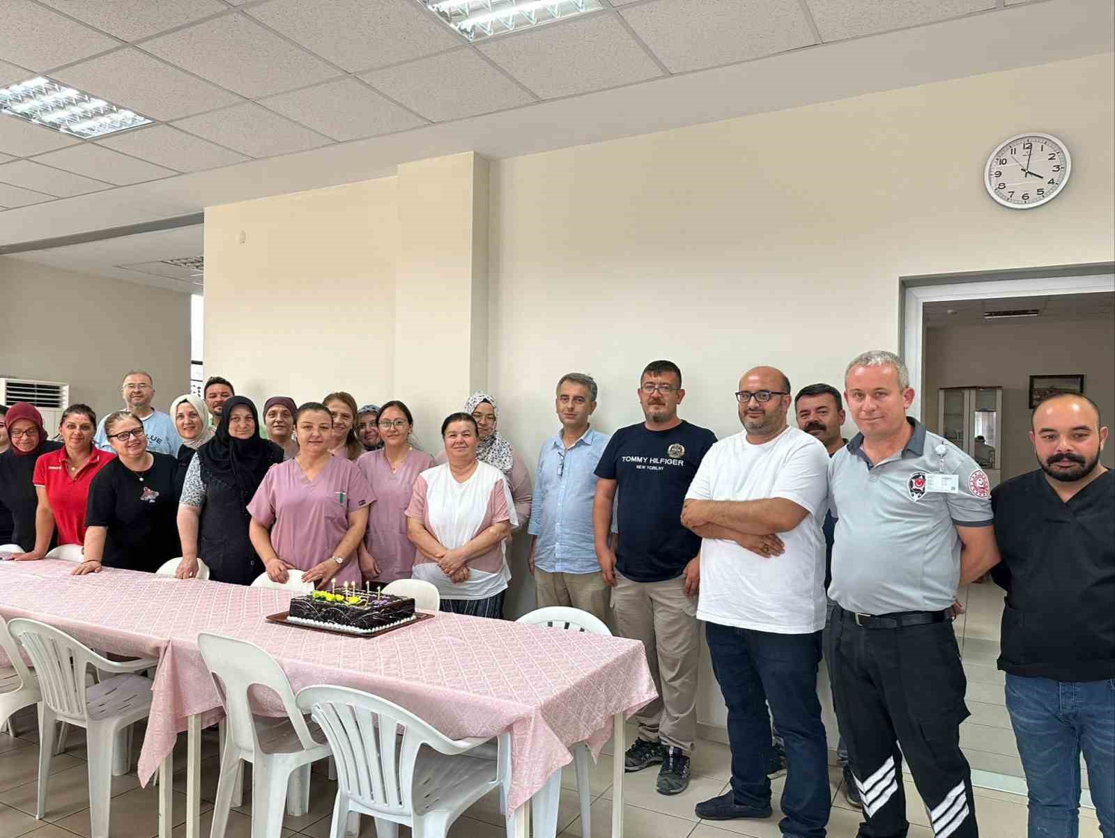 Kırklareli&rsquo;nde TYP stat&uuml;s&uuml;nde &ccedil;alışan personele veda etkinliği
