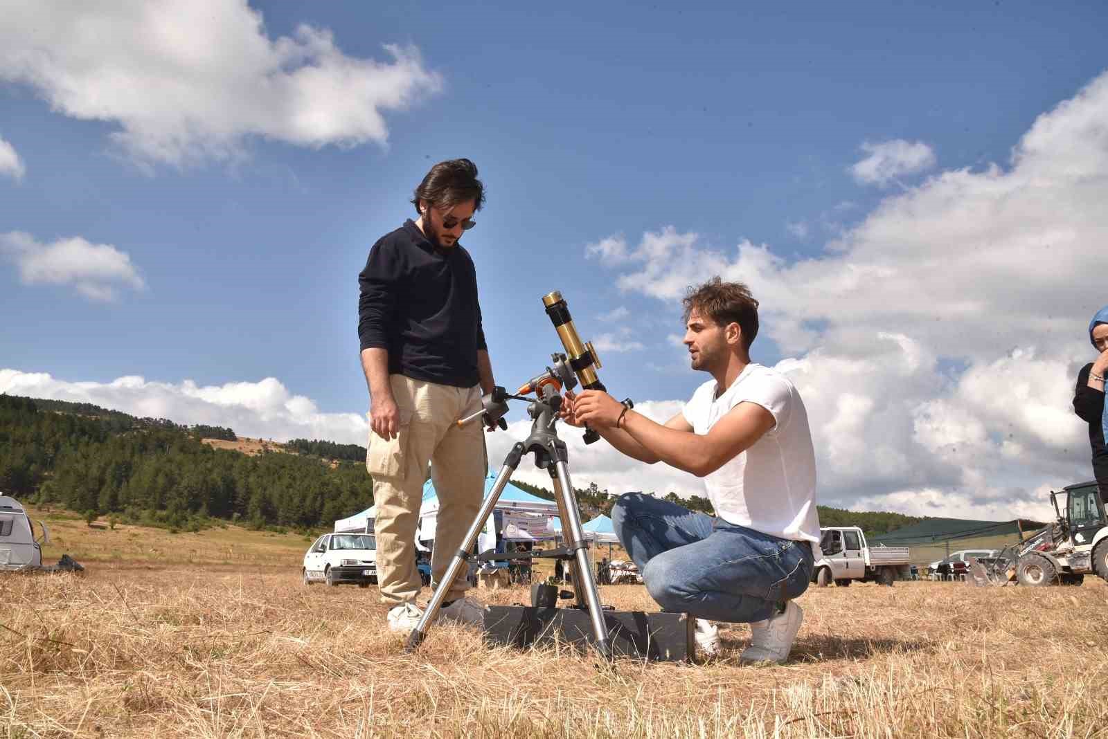 Türkiye’nin en karanlık bölgesinde gökyüzü gözlem şenliği