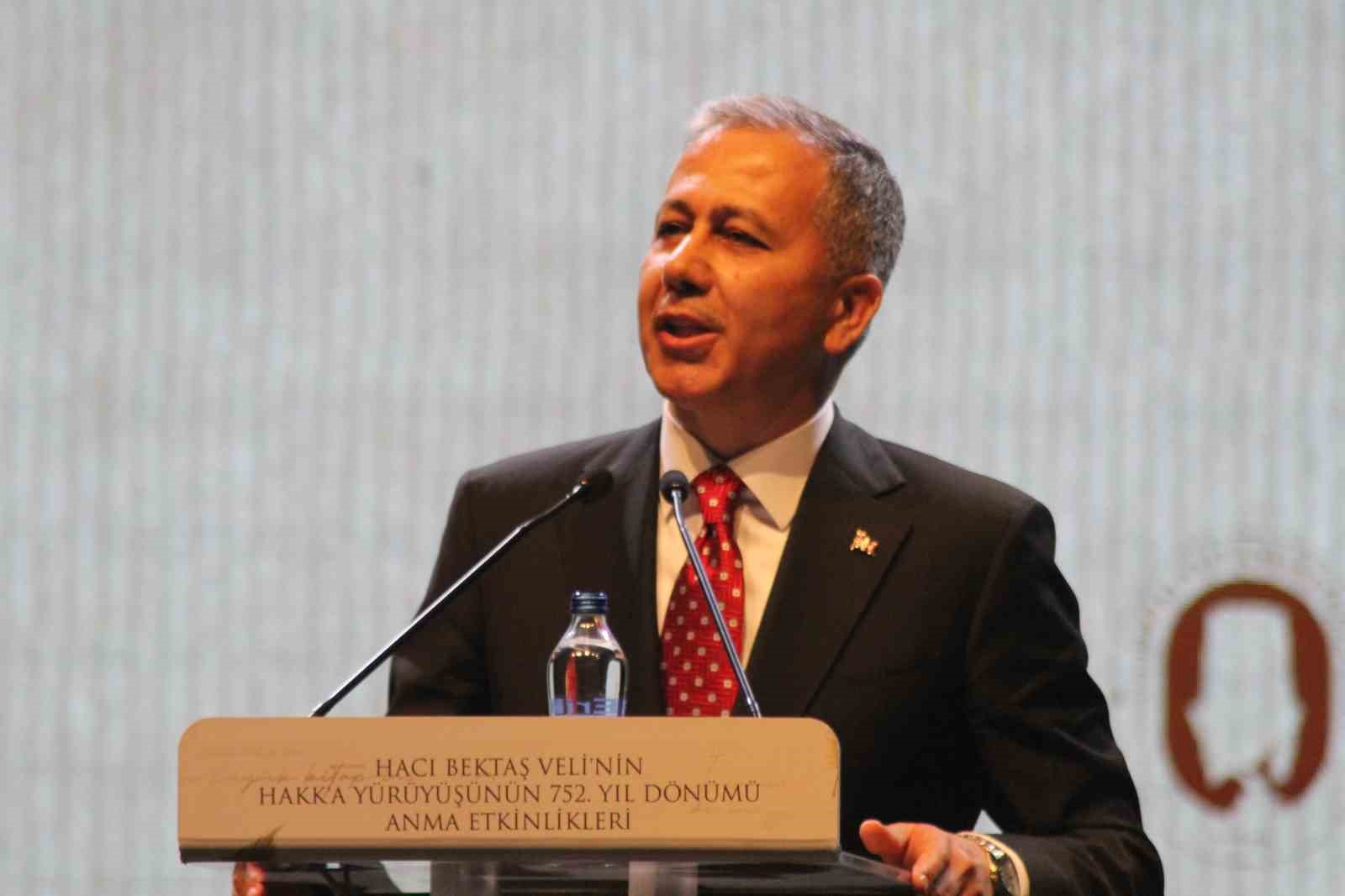 İçişleri Bakanı Yerlikaya; "Biz 85 milyonluk koskoca bir aileyiz"