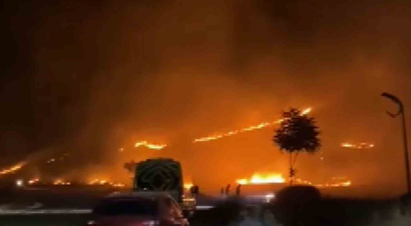 Aksaray’da piknik alanı alev alev yandıundefined