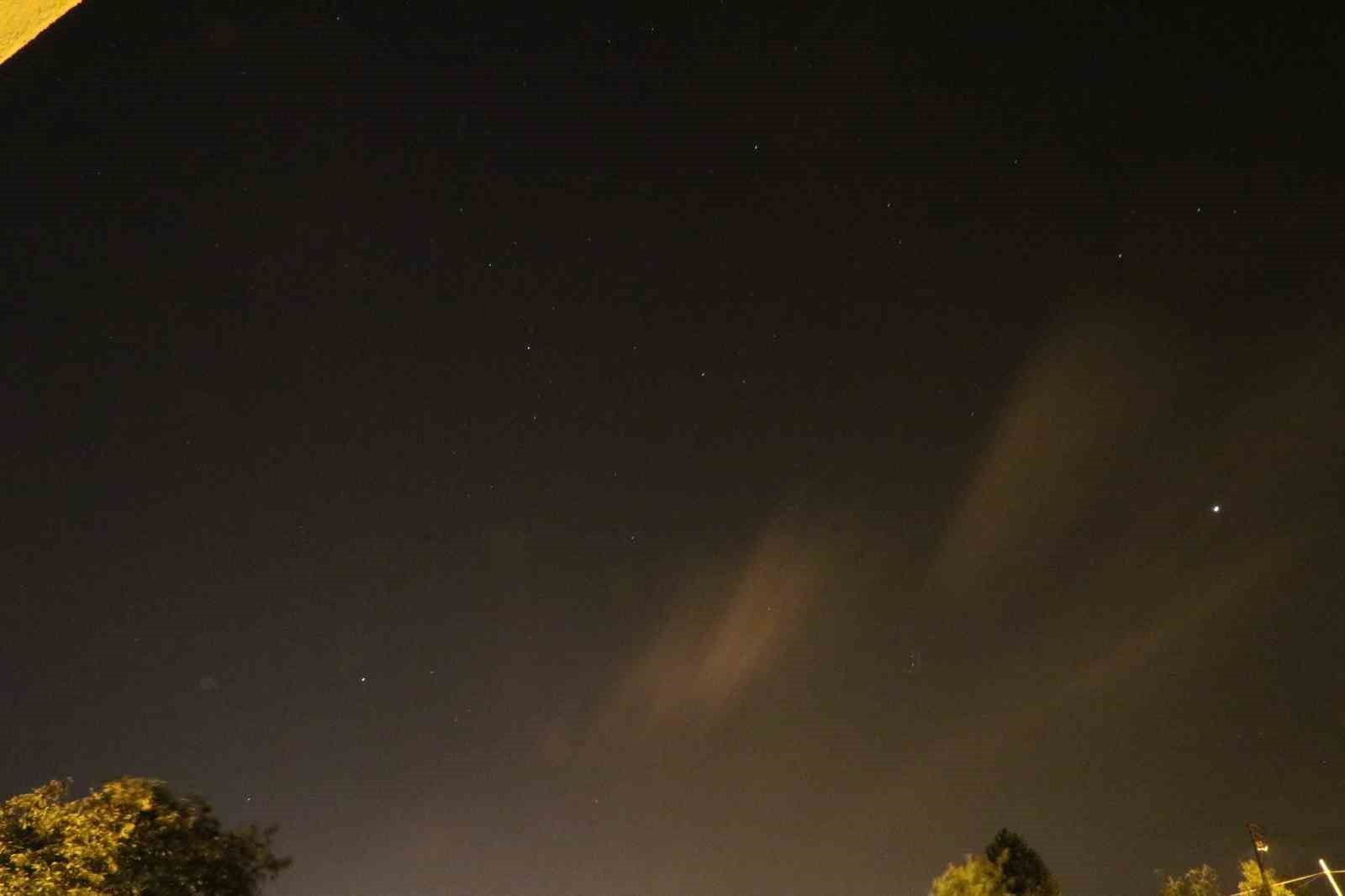 Zonguldak’ta meteor yağmuru böyle görüntülendi
