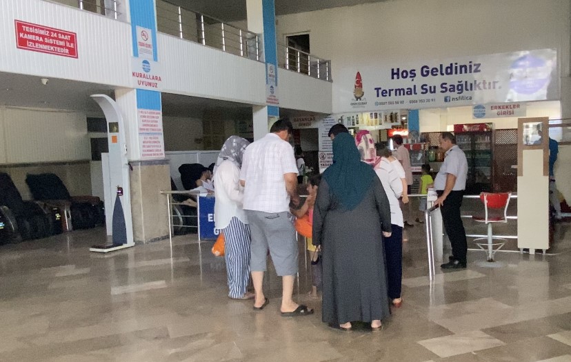 Şifa arayanlar Ilıca Kaplıcaları&rsquo;na akın ediyor
