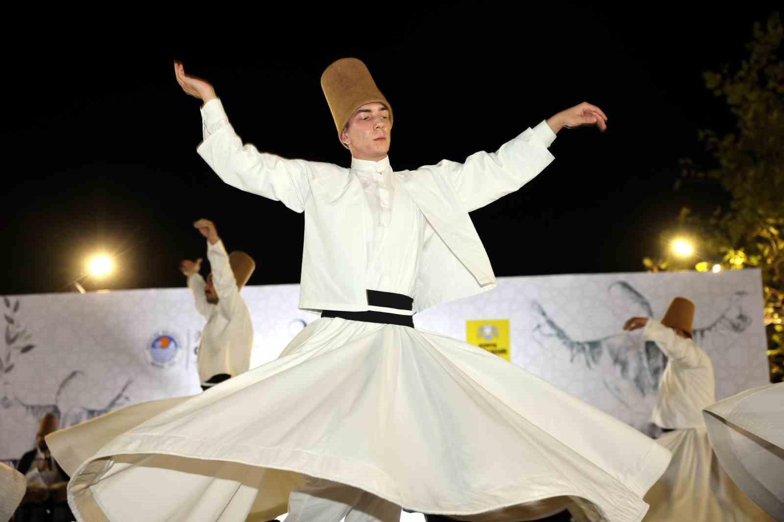 Mersin&rsquo;de Mevlana&rsquo;yı anma etkinliği
