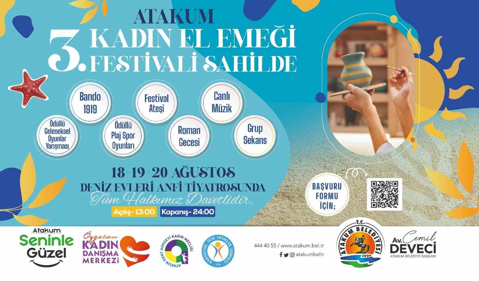 ‘3. Atakum Kadın Emeği Festivali’ başlıyor
