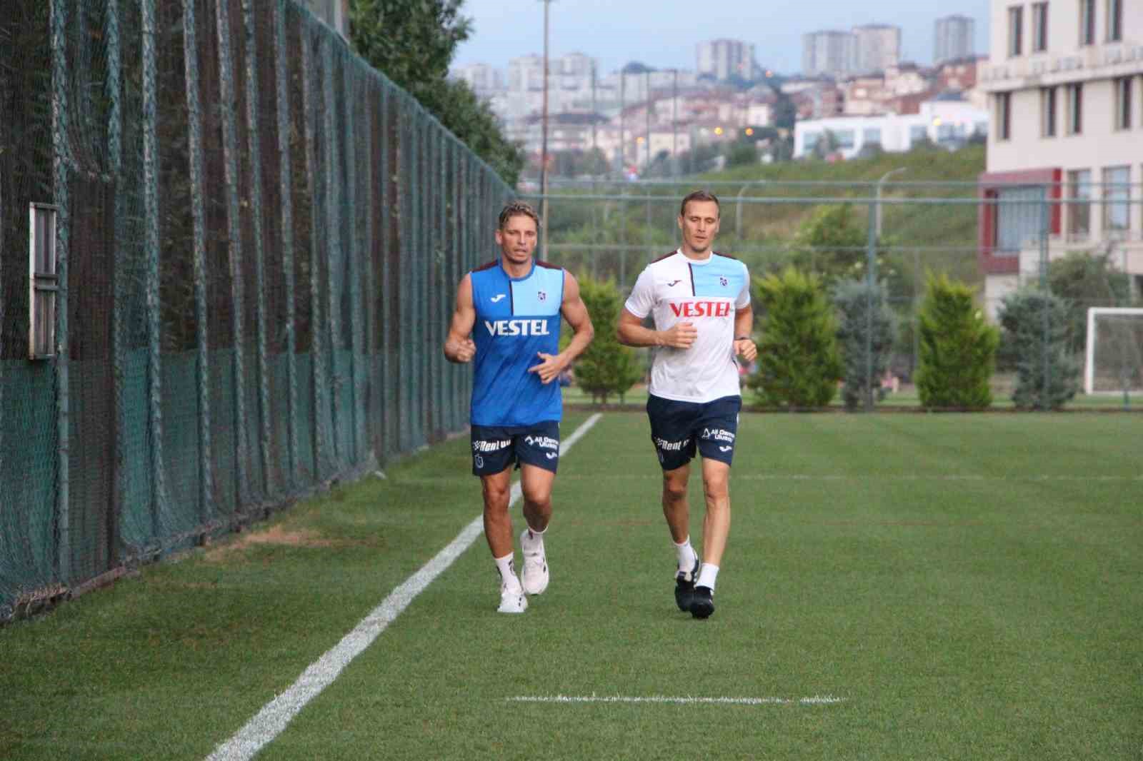 Trabzonspor, Galatasaray maçının hazırlıklarını sürdürdü