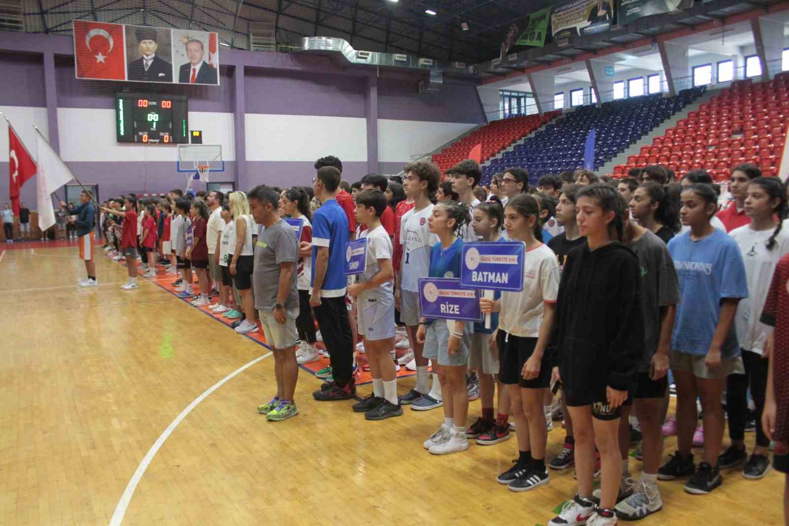 Basketbolun genç yıldızları Ordu’da buluştu
