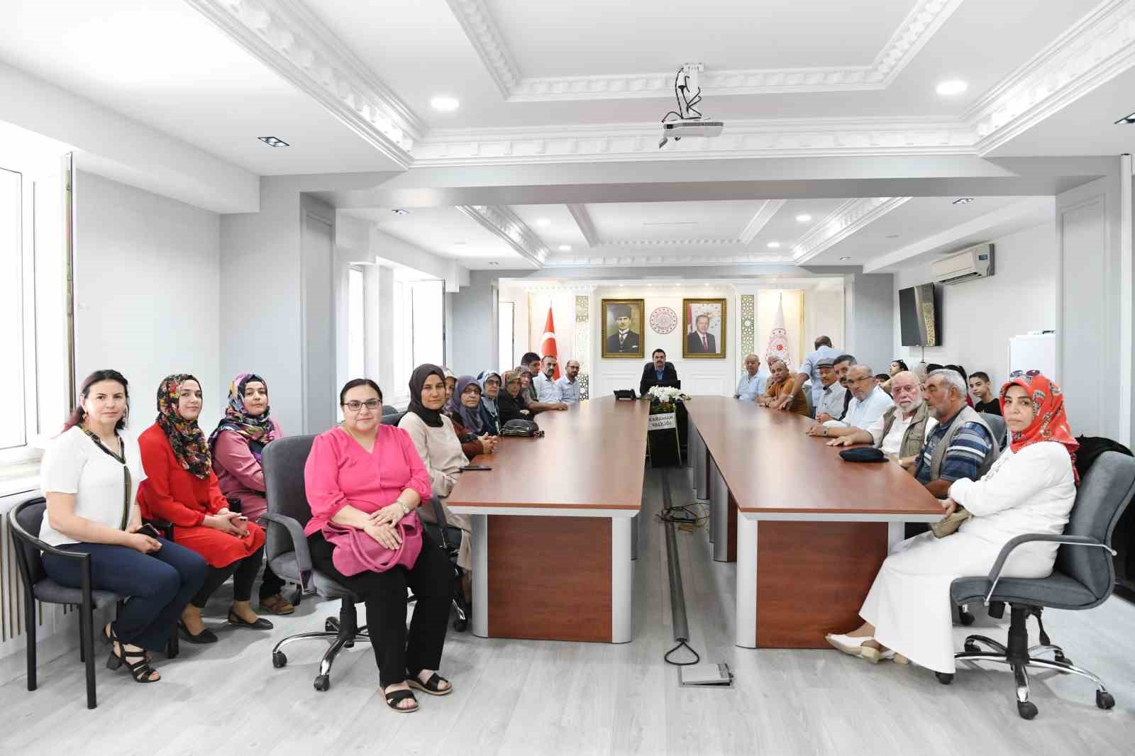 Vali Tuncay Akkoyun, şehit ailelerinin talebini yerine getirdi
