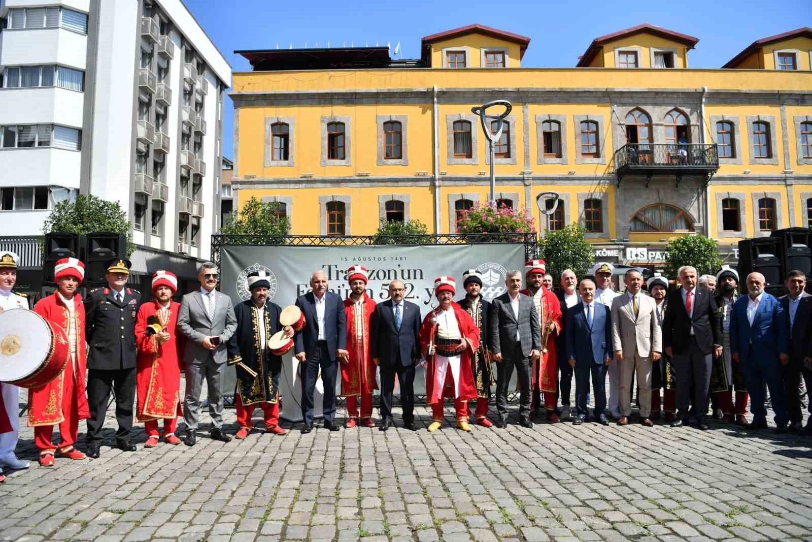 Trabzon&rsquo;un fethinin 562. yıl d&ouml;n&uuml;m&uuml; etkinlikleri
