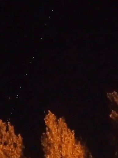 Starlink uyduları Bitlis semalarında g&ouml;r&uuml;nt&uuml;lendi
