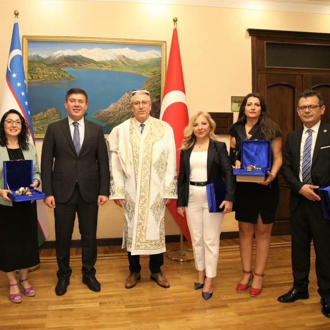 Ege Üniversitesi Heyeti Özbekistan’daki temaslarını sürdürüyor