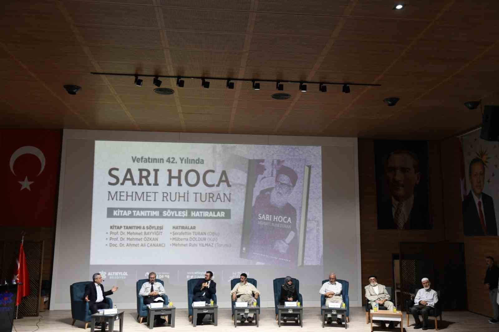 Altıyl&uuml;l Belediyesi&rsquo;nden değerli bir eser &rsquo;Sarı Hoca&rsquo;
