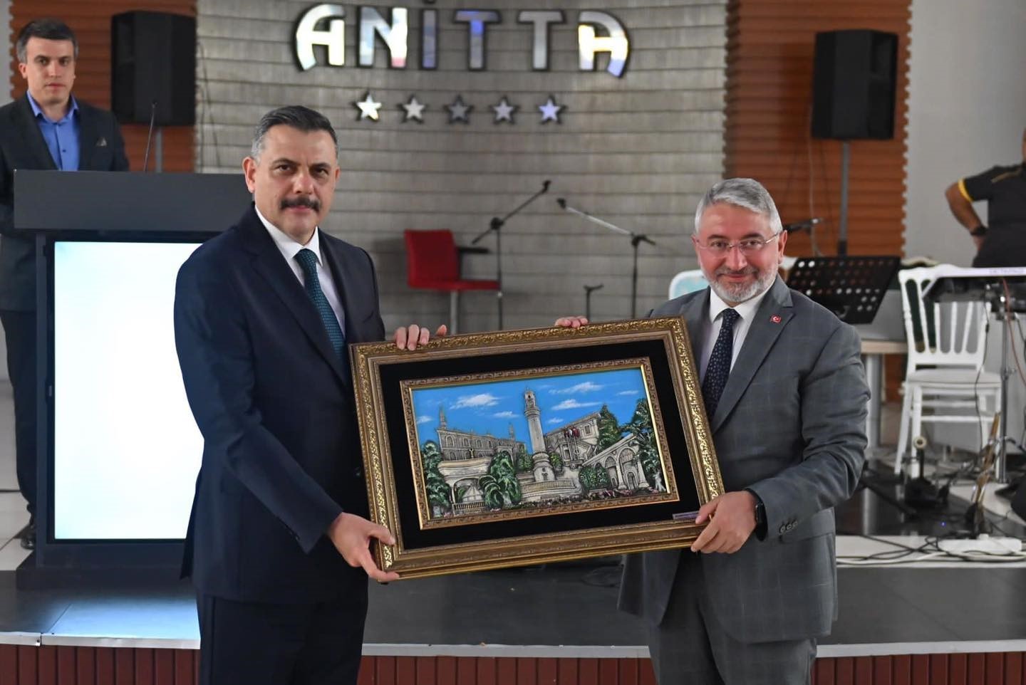 Erzurum’a atanan Vali Mustafa Çiftçi için veda yemeği