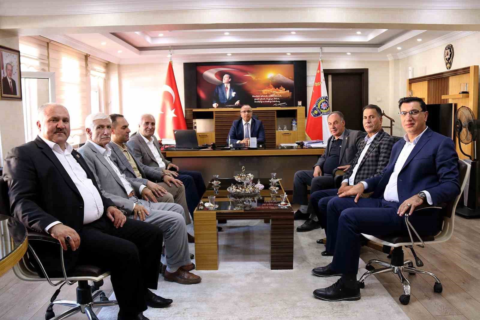 Ağrı’da yeni emniyet müdürüne ziyaret