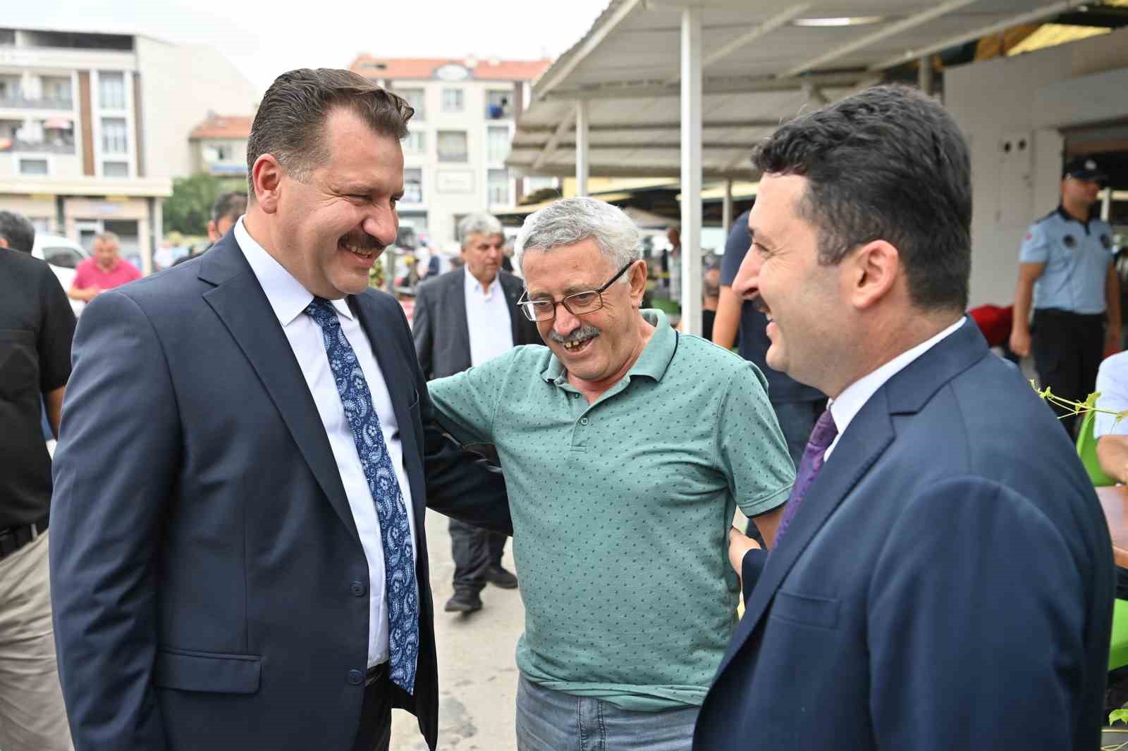 Balıkesir’in en büyük pazar yerinde otopark sevinci