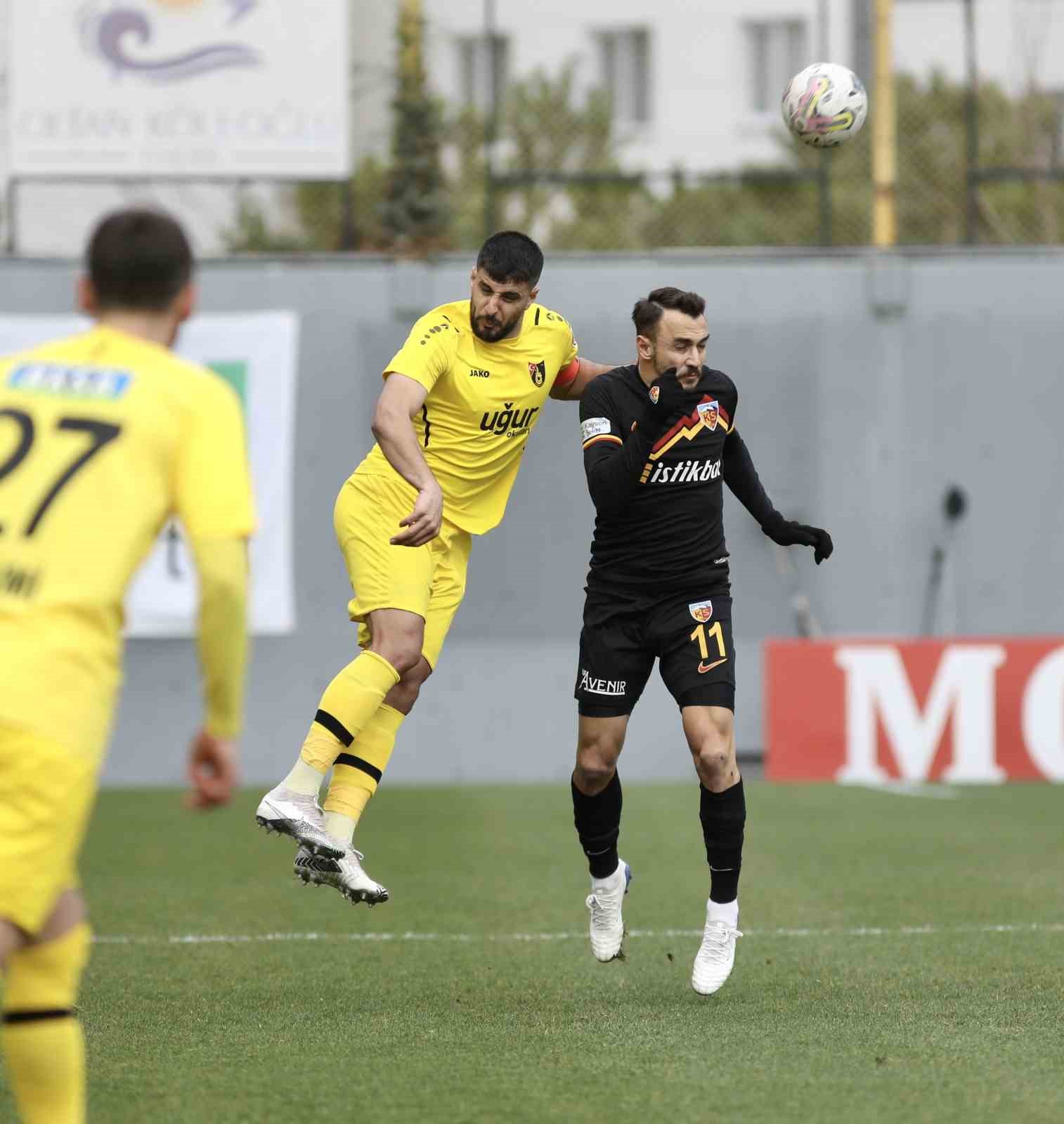 İstanbulspor ile Kayserispor 5. randevuda